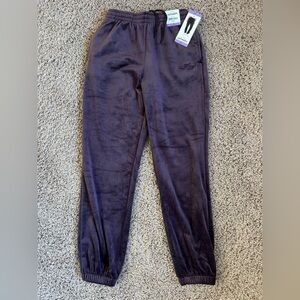 New with Tags Women's Lazypants Luxurious Velvet like Joggers Size XS